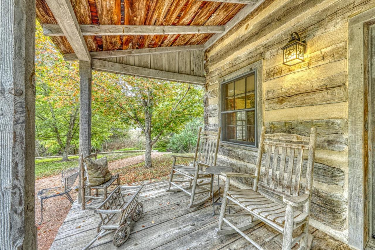 Town Creek Log Cabin Villa Fredericksburg Exterior photo
